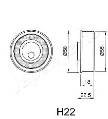 Mecanism tensionare, curea distributie HYUNDAI SONATA 2,0 98-