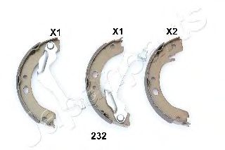 Set saboti frana, frana de mana TOYOTA COROLLA 1,4-2,0 D-4D 02- 170X22,5