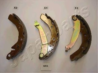 Set saboti frana DAEWOO MATIZ 0,8 98- 180X31