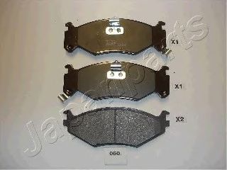 set placute frana,frana disc CHRYSLER VOYAGER 84-95