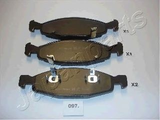 set placute frana,frana disc JEEP GRAND CHEROKEE 99-05 4WD