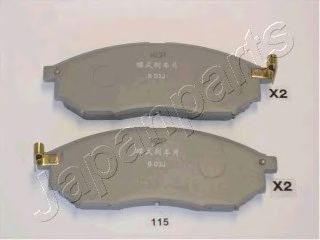 set placute frana,frana disc NISSAN MURANO 05- 159x58