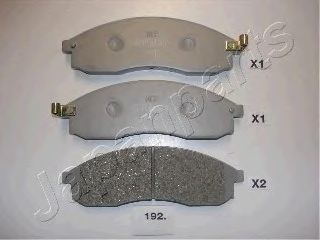 set placute frana,frana disc NISSAN MAXIMA 94-