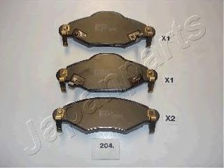 set placute frana,frana disc TOYOTA YARIS 01- SYSTEM BOSCH