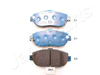 set placute frana,frana disc LEXUS IS200 98-/IS300