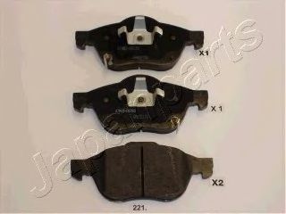 set placute frana,frana disc TOYOTA AVENSIS 99-