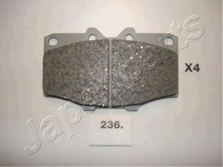 set placute frana,frana disc TOYOTA LAND CRUISER 84-93/HI-LUX