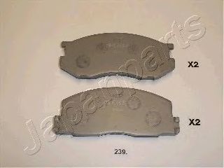 set placute frana,frana disc TOYOTA LITE-ACE -95