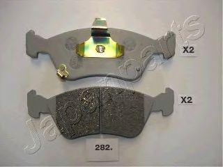 set placute frana,frana disc TOYOTA AVENSIS 97-00