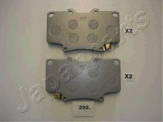 set placute frana,frana disc TOYOTA LAND CRUISER 88-