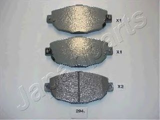 set placute frana,frana disc JEEP CHEROKEE 2,0 CRD/3,2 4X4 13- 142 X 61 X 21