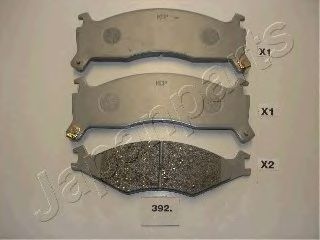 set placute frana,frana disc KIA SPORTAGE 2,0 94-98