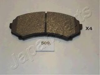 set placute frana,frana disc MITSUBISHI PAJERO 00-