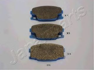 set placute frana,frana disc MITSUBISHI CANTER 35/75 96-