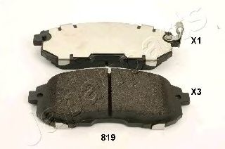 set placute frana,frana disc SUZUKI SX4 06- SYSTEM HITACHI