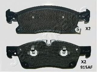 set placute frana,frana disc JEEP CHEROKKE 3,0D-6,4 10-