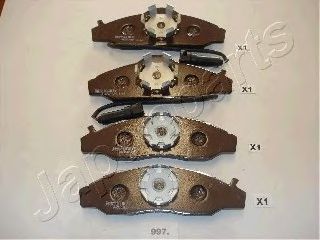 set placute frana,frana disc SSANGYONG KORANDO/MUSSO 95-