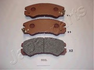 set placute frana,frana disc ISUZU TROOPER 91-