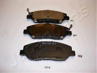 set placute frana,frana disc HYUNDAI SANTA FE 05-