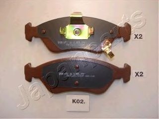 set placute frana,frana disc KIA CLARUS/SHUMA 97-