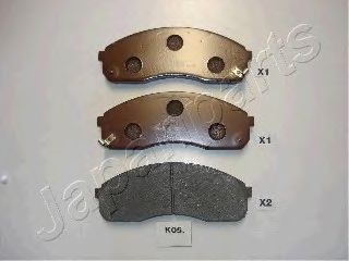 set placute frana,frana disc KIA CARNIVAL 99-/PREGIO 02-/K27