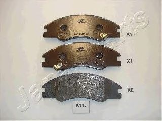 set placute frana,frana disc KIA CERATO 04-