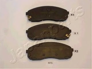 set placute frana,frana disc KIA CARNIVAL 01-