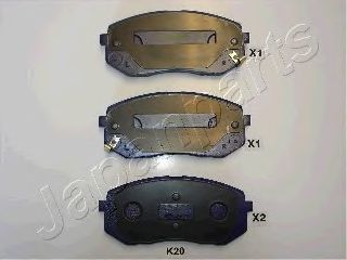 set placute frana,frana disc KIA CARENS 06-/IX35 10-/SPORTAGE 04-