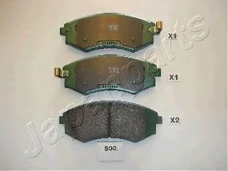 set placute frana,frana disc DAEWOO REXTON 02-