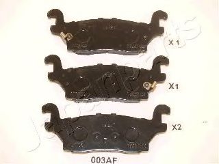 set placute frana,frana disc HUMMER H3 3,5 05-