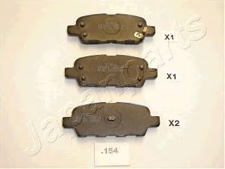 set placute frana,frana disc NISSAN QASHQAI 07-