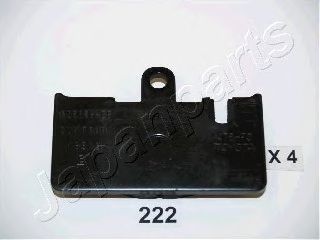 set placute frana,frana disc LEXUS LS430 00-06