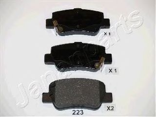 set placute frana,frana disc TOYOTA AVENSIS 1,6-2,2D 09-