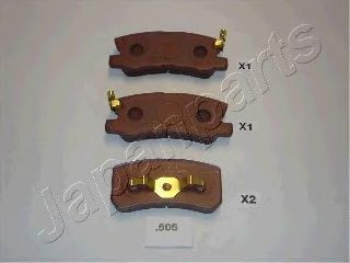 set placute frana,frana disc MITSUBISHI OUTLANDER 2,0DID 07-