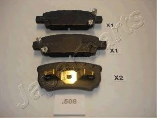 set placute frana,frana disc MITSUBISHI LANCER 03-/OUTLANDER