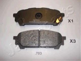 set placute frana,frana disc SUBARU FORESTER 2,0 01-