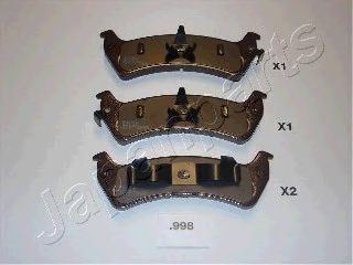 set placute frana,frana disc JEEP CHEROKEE 4,0-5,2 88-05