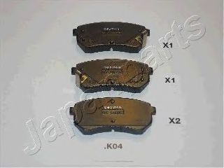 set placute frana,frana disc KIA PICANTO 04-/HYUNDAI I10 08-