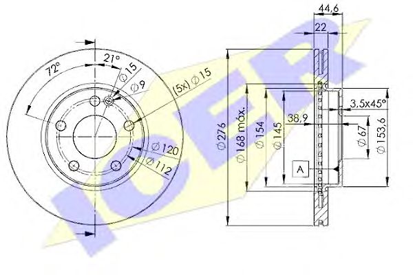 Disc frana