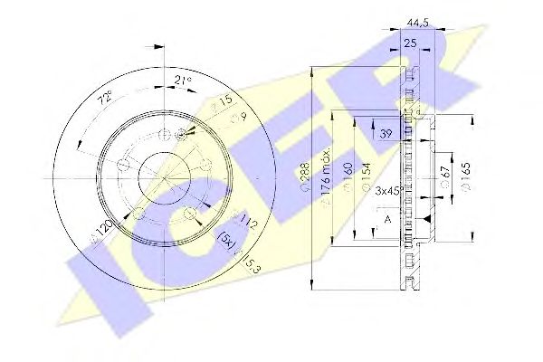 Disc frana