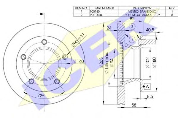 Disc frana