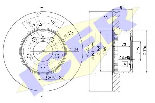 Disc frana