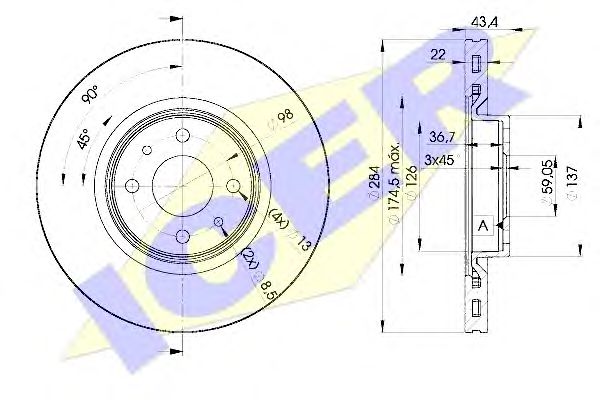 Disc frana