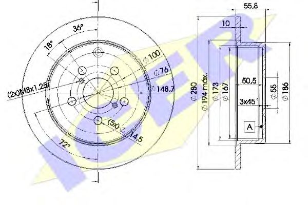 Disc frana