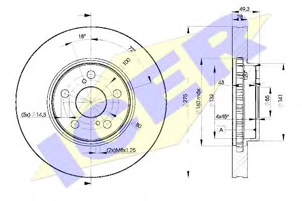 Disc frana