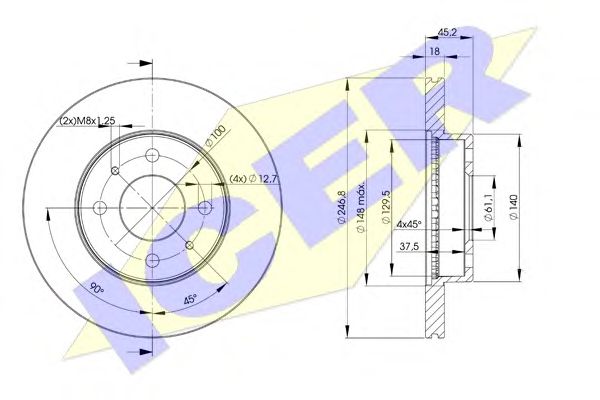 Disc frana