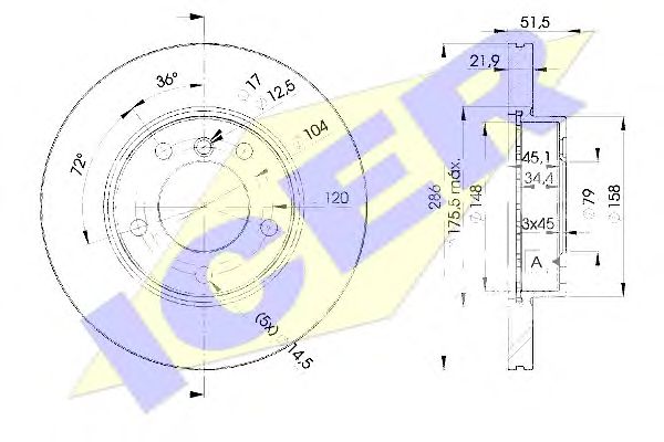 Disc frana