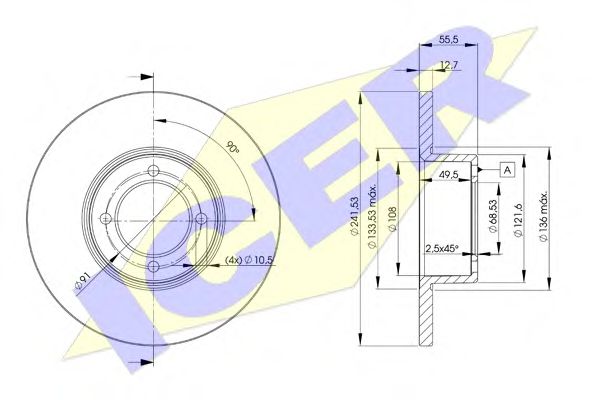 Disc frana