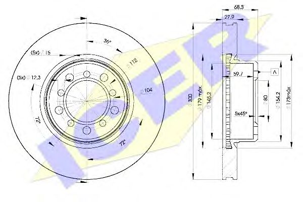 Disc frana