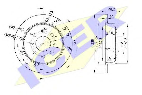 Disc frana